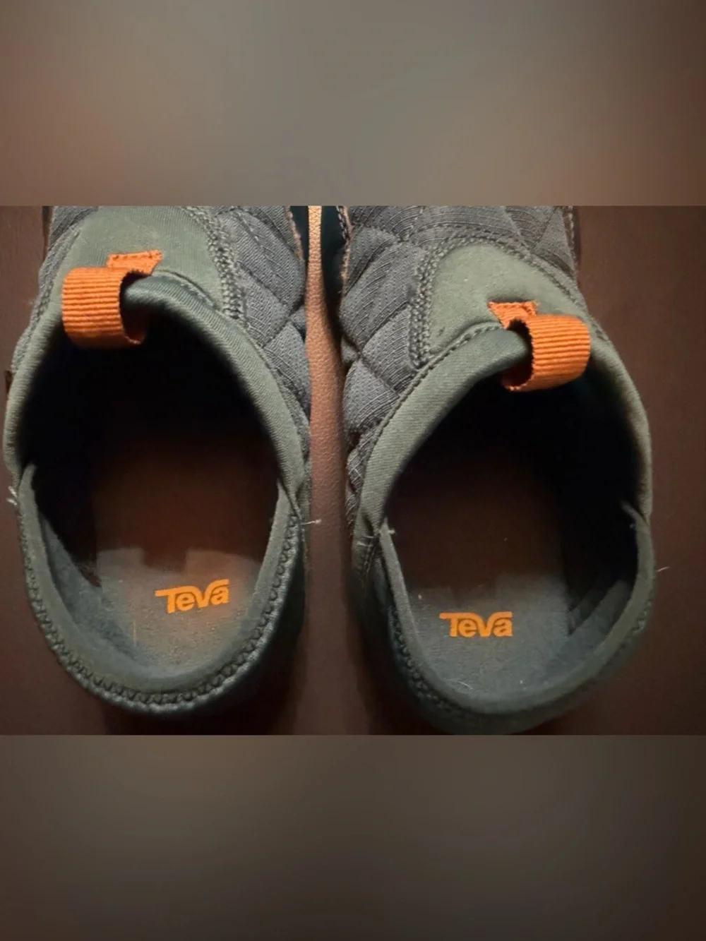 Teva ReEmber Youth Quilted Moccasin in Blue Coral Youth Size 4, Women Size 6